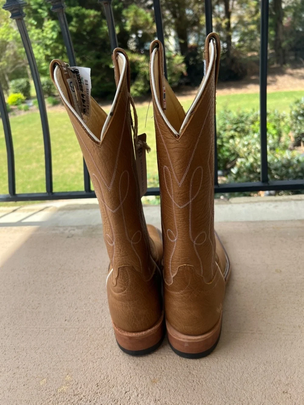 Classic Brown Western Cowboy Boots